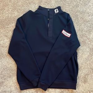 FootJoy 3/4 button-down sweater